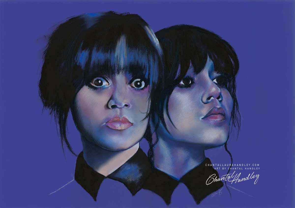 Chantal Laura Handley ART PRINT Wednesday