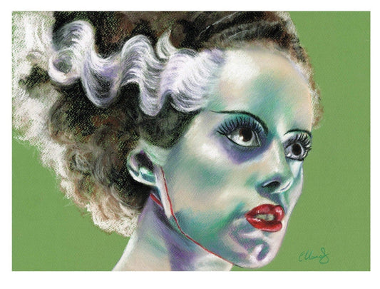 ChantalLauraHandley ART PRINT The Bride of Frankenstein