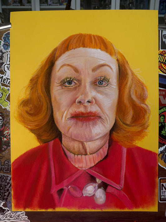 Chantal Laura Handley ORIGINAL ARTWORK Aunt Gladys - Weapons
