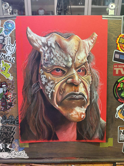 ChantalLauraHandley ORIGINAL ARTWORK The Grabber - The Black Phone.