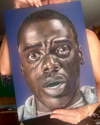 ChantalLauraHandley ORIGINAL ARTWORK GET OUT - Original Pastel Artwork