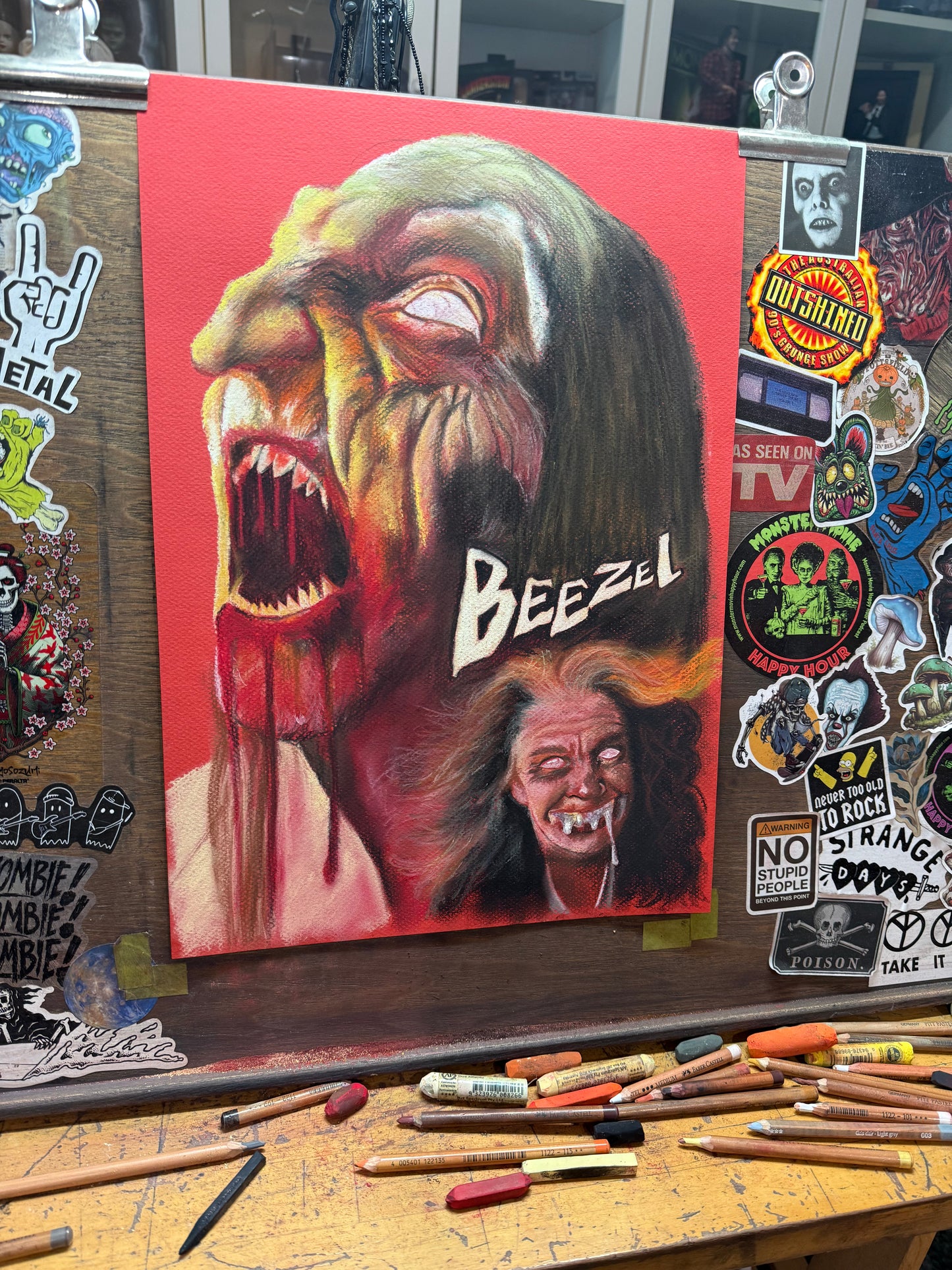 ChantalLauraHandley ORIGINAL ARTWORK Beezel