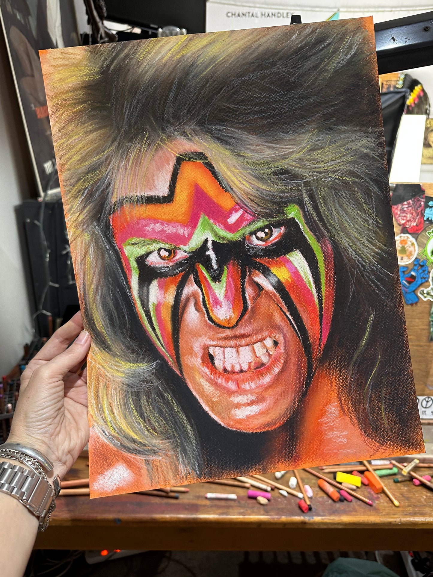 THE ULTIMATE WARRIOR Artwork