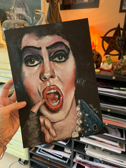 ChantalLauraHandley ORIGINAL ARTWORK FRANKENFURTER - Rocky Horror Show