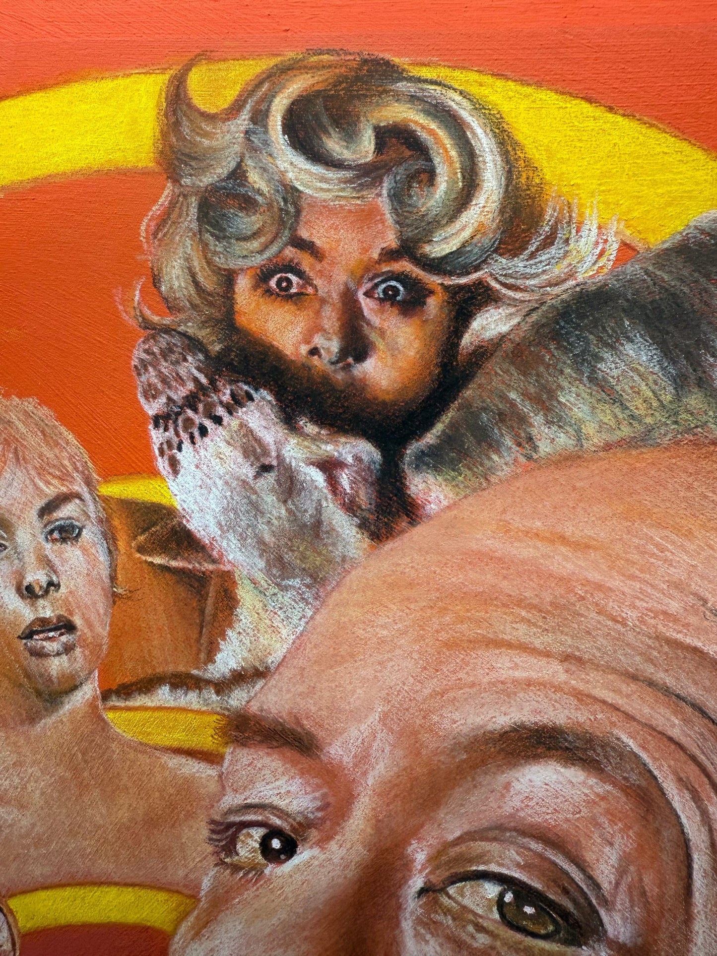 ChantalLauraHandley ORIGINAL ARTWORK Alfred Hitchcock
