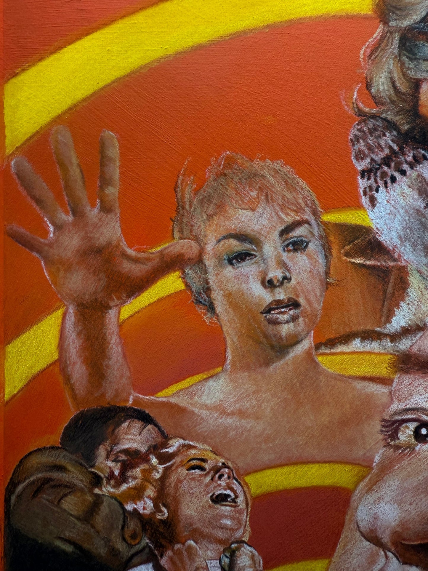 ChantalLauraHandley ORIGINAL ARTWORK Alfred Hitchcock