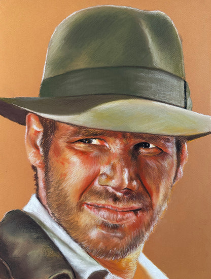 ChantalLauraHandley ORIGINAL ARTWORK INDIANA JONES