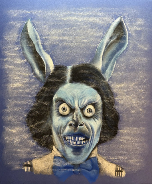 ChantalLauraHandley ORIGINAL ARTWORK Jack the Donkey (Hokum, 2026) - Original Soft Pastel Portrait