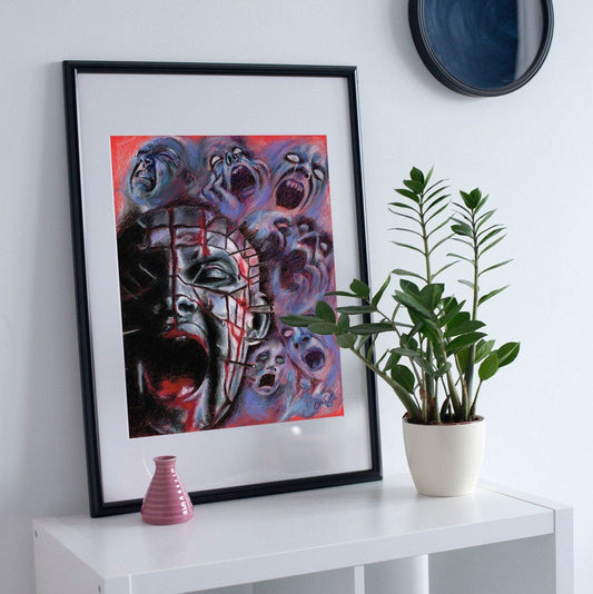 ChantalLauraHandley ART PRINT 11.7 x 16.5 in Tortured Souls - The Scarlet Gospels