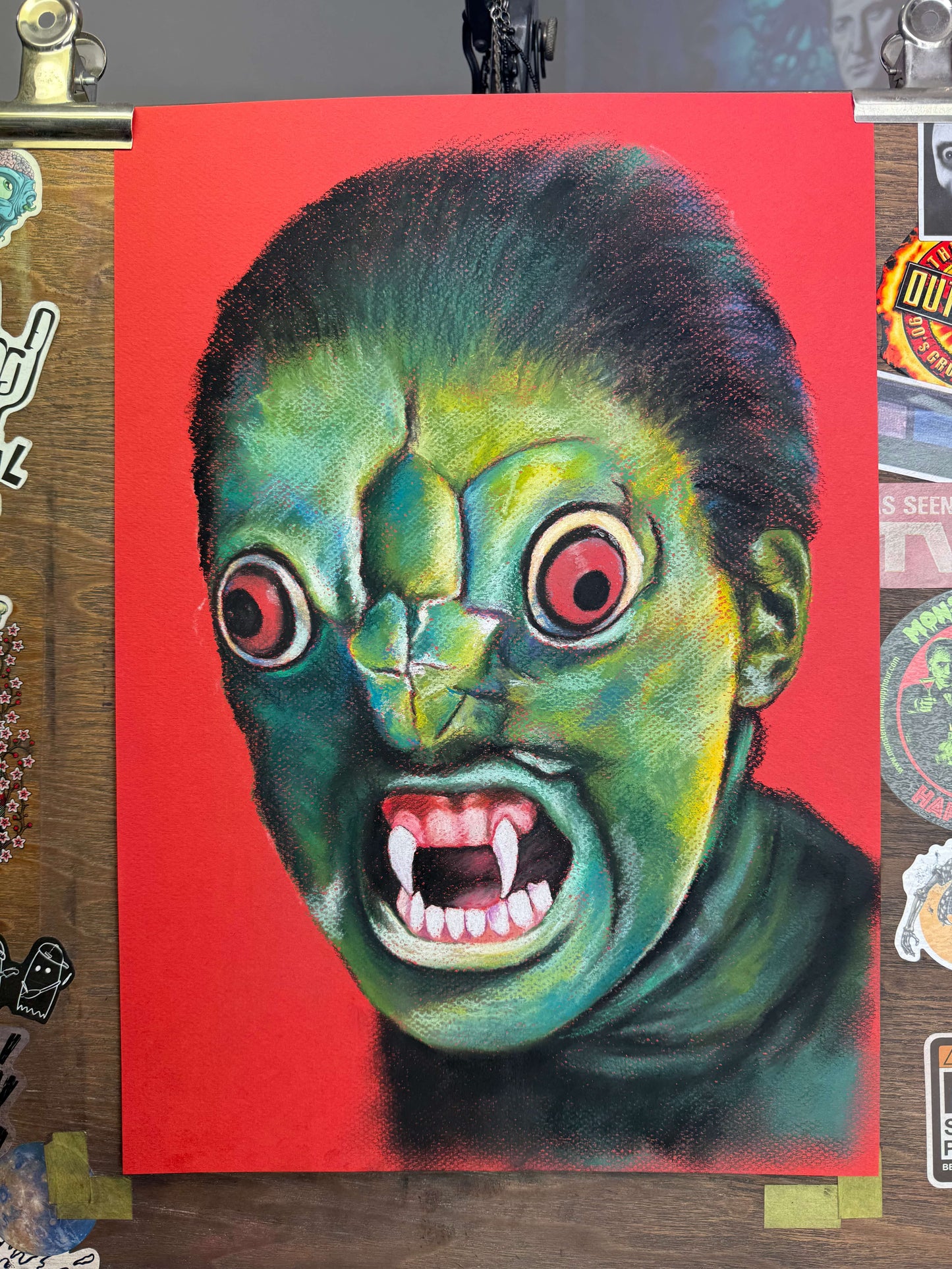 ChantalLauraHandley ORIGINAL ARTWORK The Reptile - Original Work