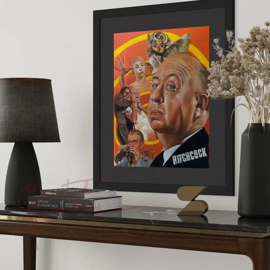 ChantalLauraHandley ORIGINAL ARTWORK Alfred Hitchcock