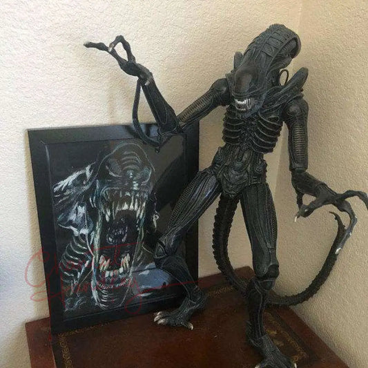 ChantalLauraHandley ORIGINAL ARTWORK Alien - Xenomorph
