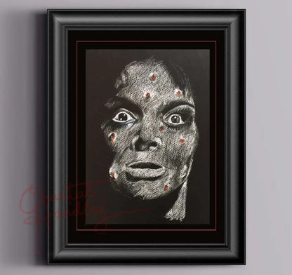 ChantalLauraHandley ORIGINAL ARTWORK BLACK SUNDAY - Original Pastel Artwork
