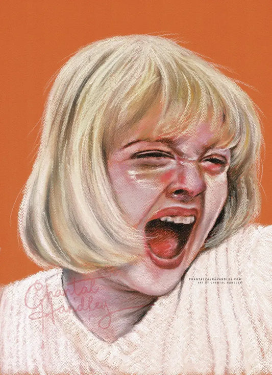 ChantalLauraHandley ORIGINAL ARTWORK CASEY BECKER - Original Pastel Artwork