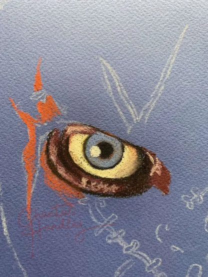 ChantalLauraHandley ORIGINAL ARTWORK CHILDS PLAY - Original Pastel Artwork