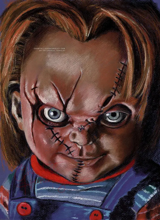 ChantalLauraHandley ORIGINAL ARTWORK CHILDS PLAY - Original Pastel Artwork