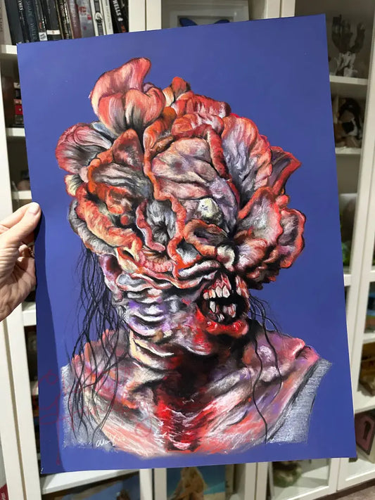 ChantalLauraHandley ORIGINAL ARTWORK Cordyceps - The Last of Us