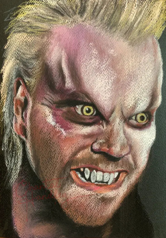 ChantalLauraHandley ORIGINAL ARTWORK David - Original Pastel Artwork