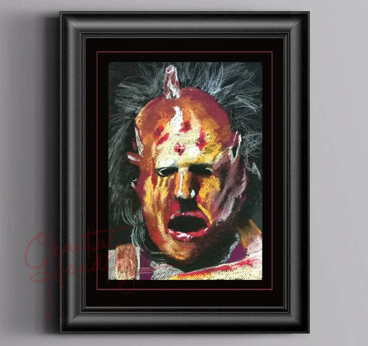 ChantalLauraHandley ORIGINAL ARTWORK DEATHHOUSE - Original Pastel Artwork