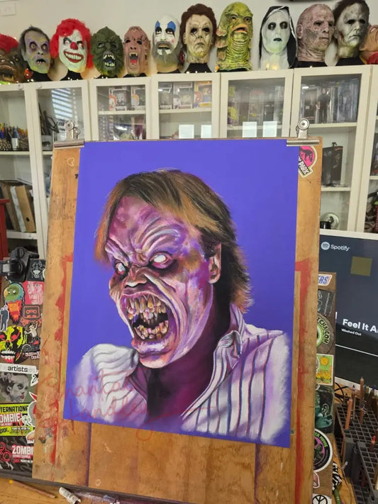 ChantalLauraHandley ORIGINAL ARTWORK Ed Getley - Evil Dead II