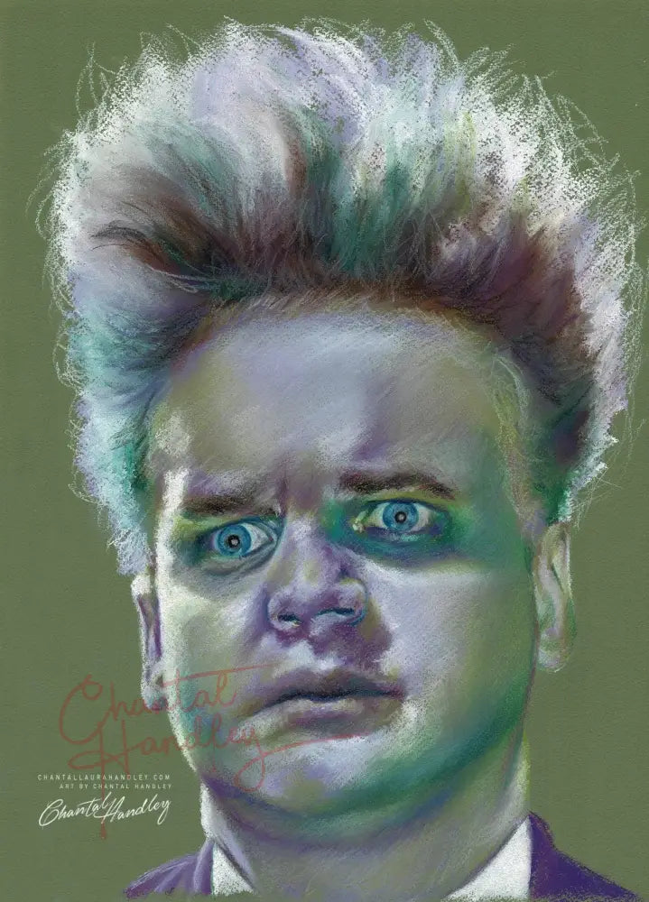 ChantalLauraHandley ORIGINAL ARTWORK ERASERHEAD - Original Pastel Artwork