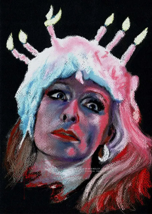 ChantalLauraHandley ORIGINAL ARTWORK 'Father's Day' - Original Pastel Artwork