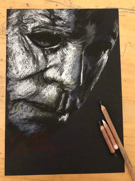 ChantalLauraHandley ORIGINAL ARTWORK Halloween - Original Pastel Artwork