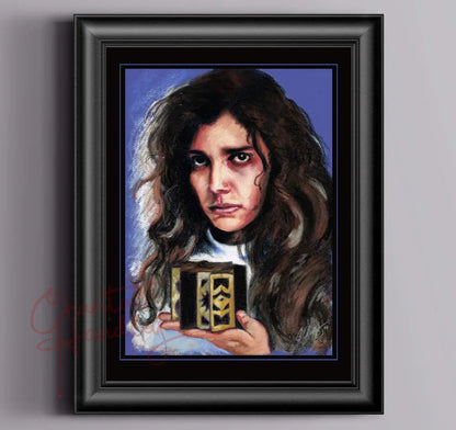 ChantalLauraHandley ORIGINAL ARTWORK Hellraiser - Original Pastel Artwork