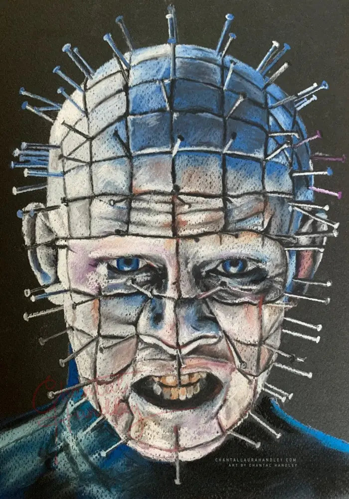 ChantalLauraHandley ORIGINAL ARTWORK Hellraiser - Original Pastel Artwork