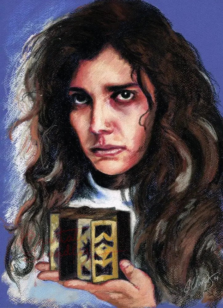 ChantalLauraHandley ORIGINAL ARTWORK Hellraiser - Original Pastel Artwork