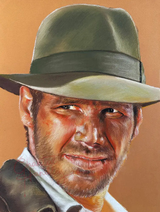ChantalLauraHandley ORIGINAL ARTWORK INDIANA JONES