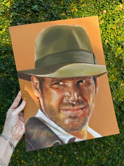 ChantalLauraHandley ORIGINAL ARTWORK INDIANA JONES
