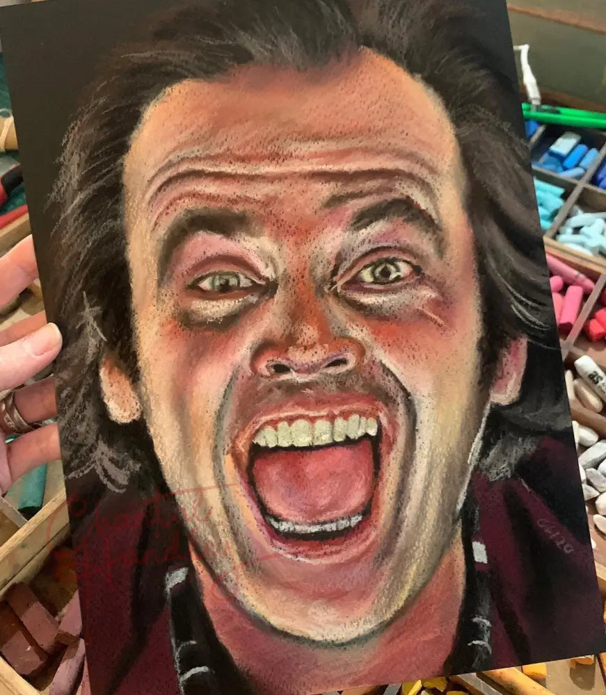ChantalLauraHandley ORIGINAL ARTWORK JACK - THE SHINING