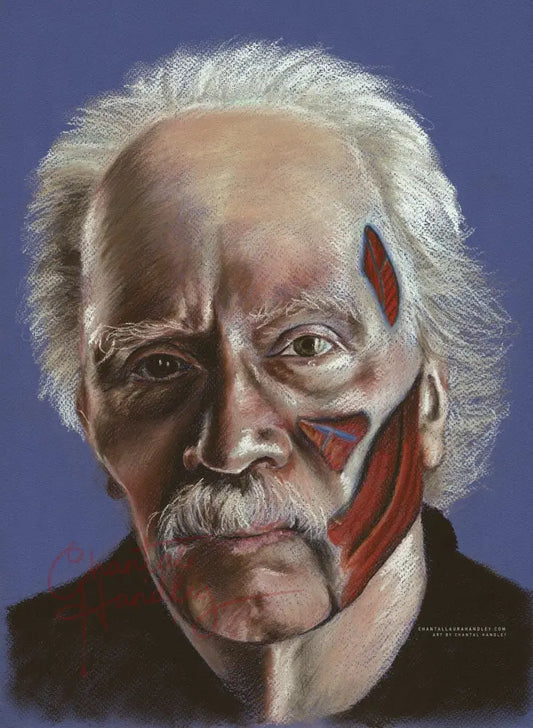 ChantalLauraHandley ORIGINAL ARTWORK John Carpenter - Original Pastel Artwork