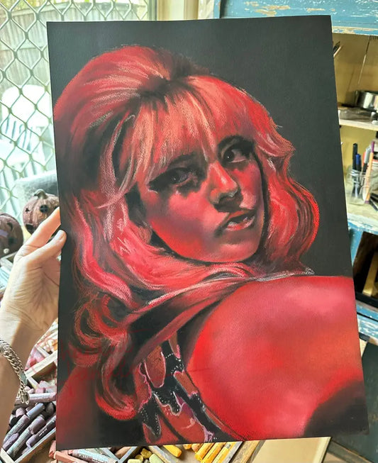 ChantalLauraHandley ORIGINAL ARTWORK Last Night in Soho