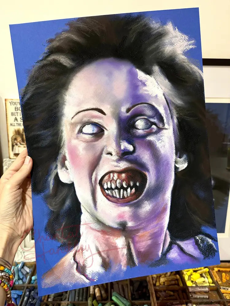ChantalLauraHandley ORIGINAL ARTWORK Linda - Evil Dead II