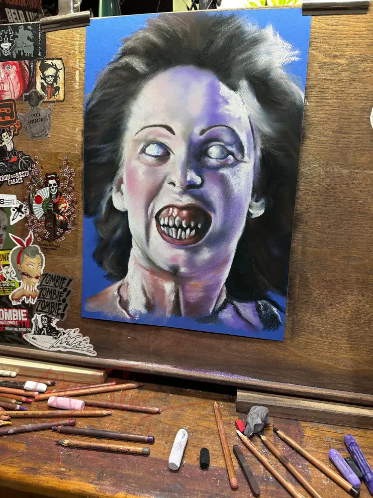 ChantalLauraHandley ORIGINAL ARTWORK Linda - Evil Dead II
