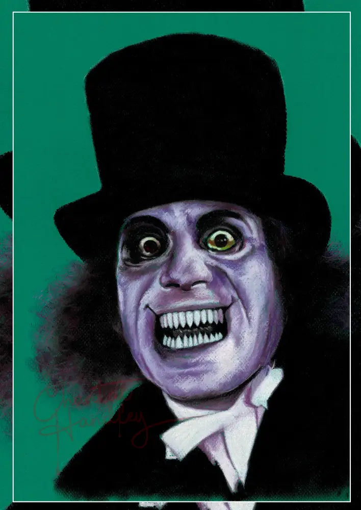ChantalLauraHandley ORIGINAL ARTWORK Lon Chaney - Original Pastel Artwork