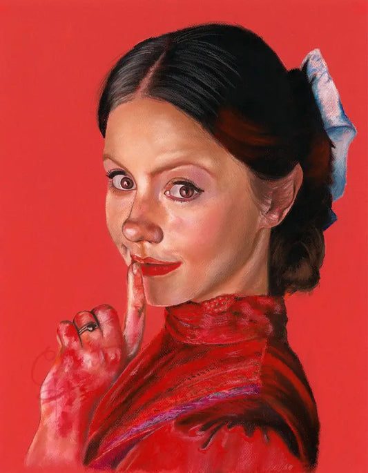 ChantalLauraHandley ORIGINAL ARTWORK Mia Goth - Pearl