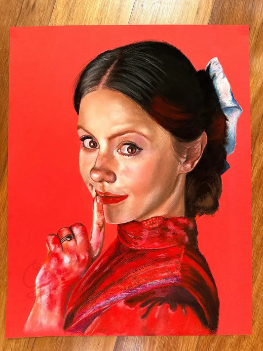 ChantalLauraHandley ORIGINAL ARTWORK Mia Goth - Pearl