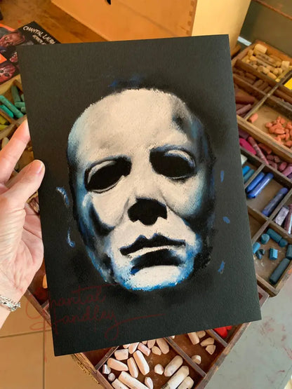 ChantalLauraHandley ORIGINAL ARTWORK MICHAEL MYERS - HALLOWEEN