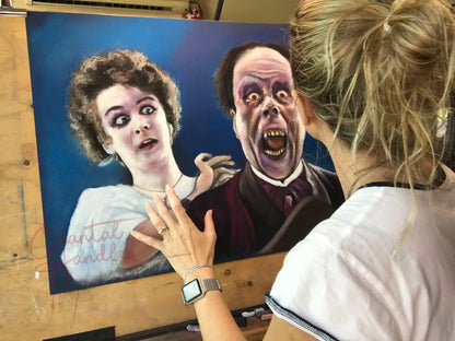 Chantal Laura Handley COMMISSION Phantom of the Opera - Original Artwork