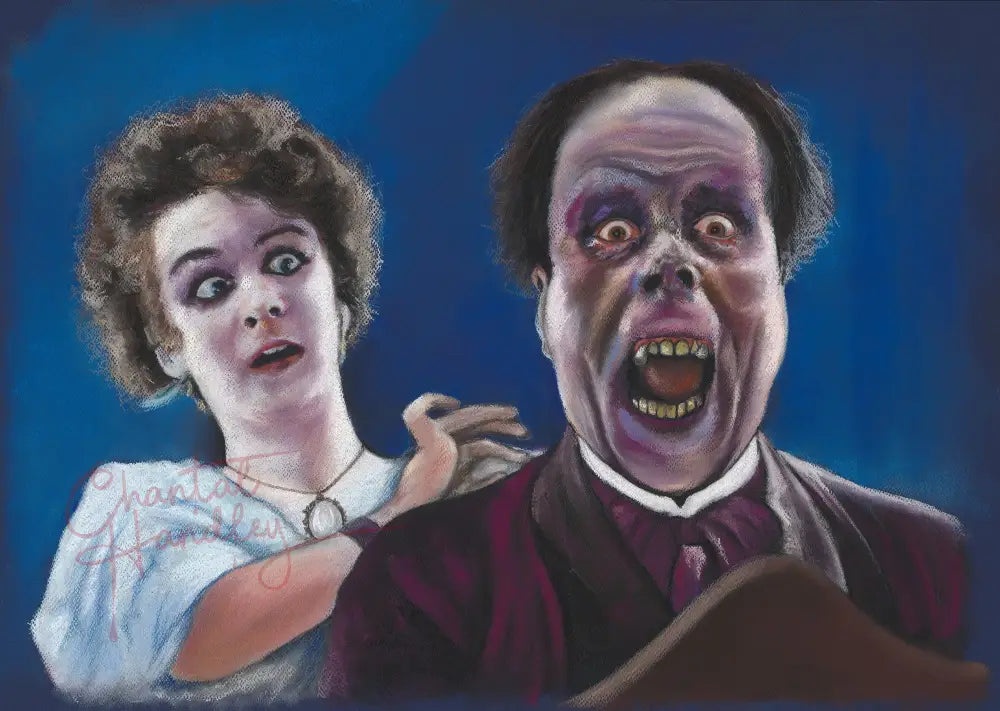 Chantal Laura Handley COMMISSION Phantom of the Opera - Original Artwork