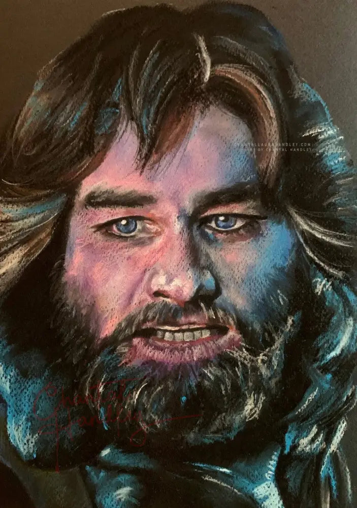 ChantalLauraHandley ORIGINAL ARTWORK R.J. MacReady - Original Pastel Artwork