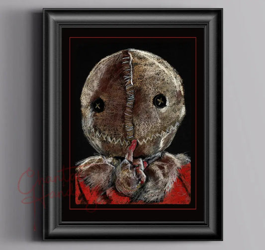 ChantalLauraHandley ORIGINAL ARTWORK SAM - TRICK R TREAT