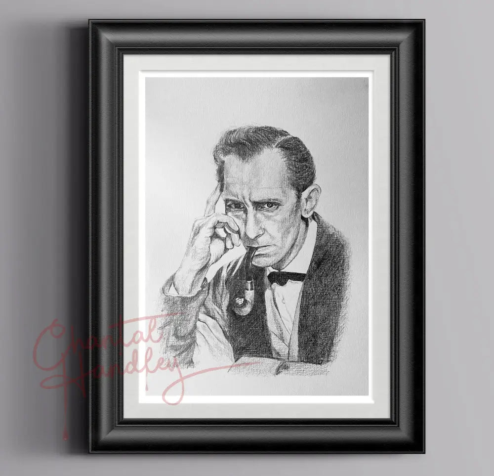 ChantalLauraHandley ORIGINAL ARTWORK Sherlock Holmes