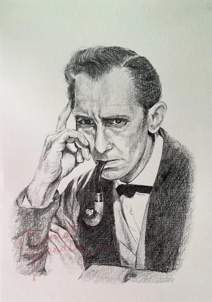 ChantalLauraHandley ORIGINAL ARTWORK Sherlock Holmes