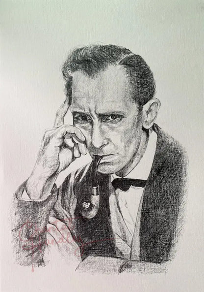 ChantalLauraHandley ORIGINAL ARTWORK Sherlock Holmes