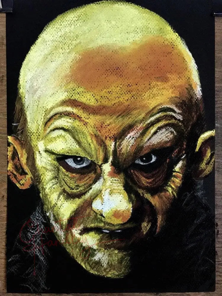ChantalLauraHandley ORIGINAL ARTWORK SIN CITY - Original Pastel Artwork