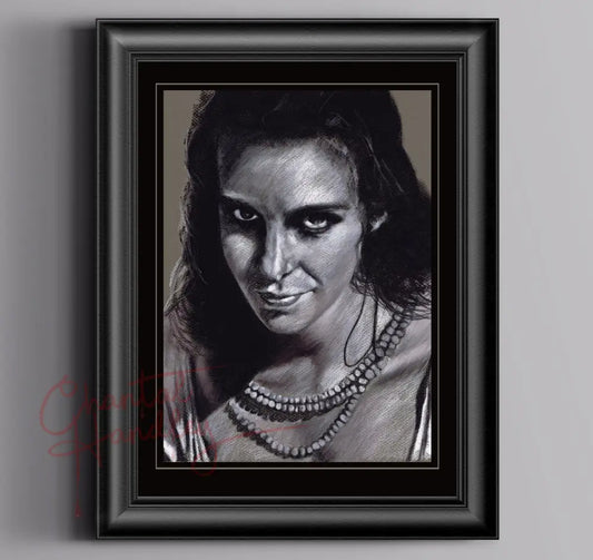 ChantalLauraHandley ORIGINAL ARTWORK Stranglers of Bombay - Original Pastel Artwork